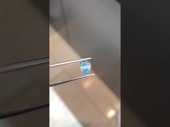 1.13ct Lab Growm Diamond Pear Cut CVD Fancy Intense Blue VS2 2EX N IGI