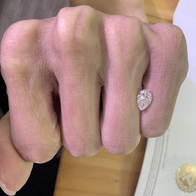 comprare 1.26CT F Colore VVS2 Chiarezza 2EX Forma di pera Diamanti prodotti in laboratorio online manufacture