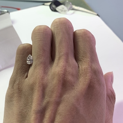 comprare 1.02 Carat F VS1 2EX Sintetico in forma di pera CVD Diamanti tagliati in laboratorio online manufacture