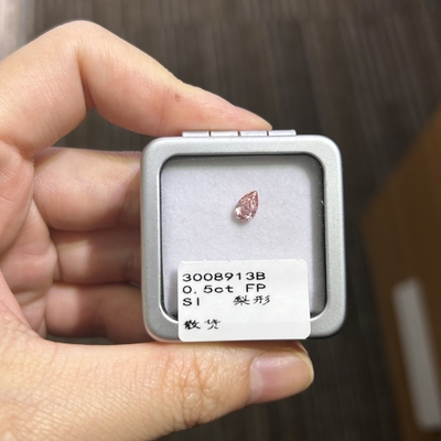 comprare 0.5ct VS1 Chiarezza Rosa chiaro Laburato Diamant Pear Cut online manufacture