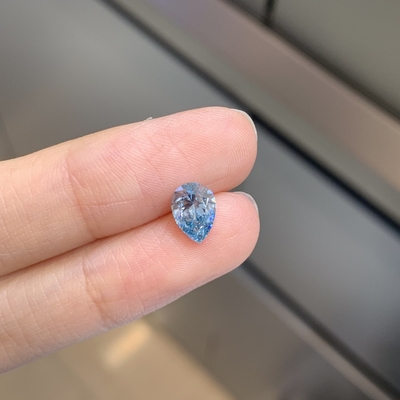 comprare IGI Certificato 1.13ct Coltivato in laboratorio Perla di diamante tagliata CVD Fancy Intense Blue VS2 2EX N online manufacture