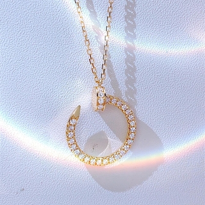 comprare Diamante naturale 0,39ct Colletto Juste Un Clou Pedante 18k Oro online manufacture
