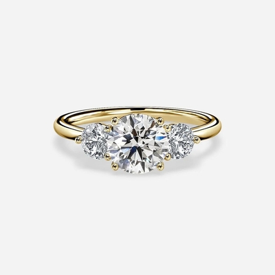 comprare 3 Anelli di diamanti in laboratorio di pietra da 1 a 3ct 18K 14K 10K 9K PT online manufacture