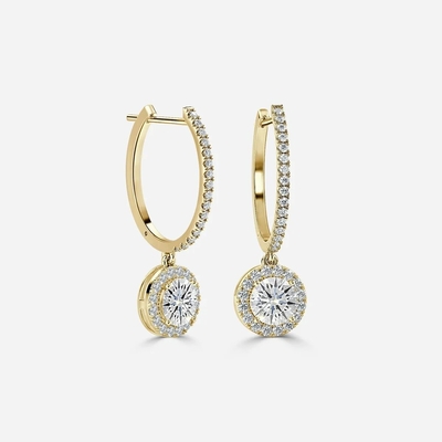 comprare 1.4 carati in laboratorio creato diamanti orecchini VVS chiarezza HPHT Pear Cut online manufacture