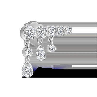 comprare 0.34 carati Laboratorio creato diamanti anelli VVS chiarezza HPHT taglio rotondo online manufacture