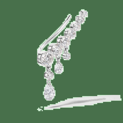 comprare 0.7 carati di diamanti creati in laboratorio orecchini VVS chiarezza HPHT taglio perla online manufacture