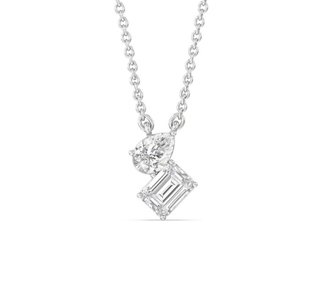 comprare Colletto di diamanti di laboratorio in 18K 14K 10K oro massello online manufacture
