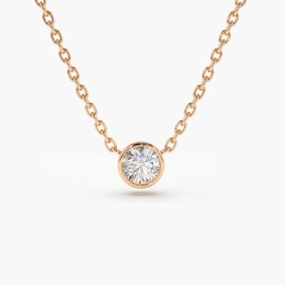 comprare Collare di diamanti di laboratorio 14K oro massello chiarezza CVD online manufacture