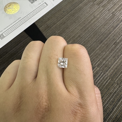 2.16CT F VVS2 EX VG Princess Cut Laboratory Diamanti coltivati OEM ODM