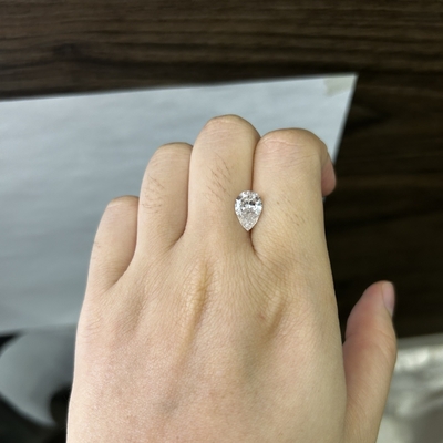 VS1 F 2 carati in laboratorio cresciuto diamante pera tagliato cresciuto diamanti brillante