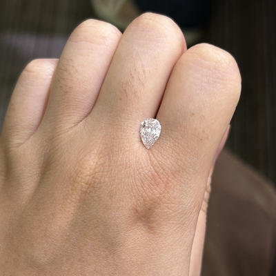 1.03 Carat E VS1 EX VG CVD in forma di pera Diamante di laboratorio sintetico