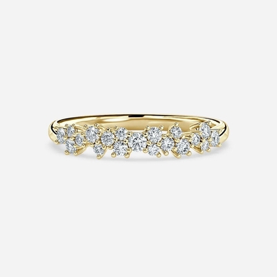 0Anello di diamante platino di 21 carati